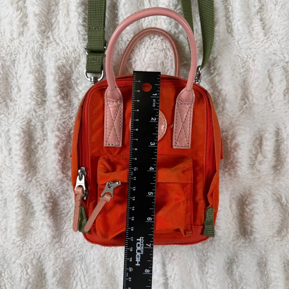 Acne Studios x Fjallraven Kanken Micro Crossbody Bag Orange Pink Green